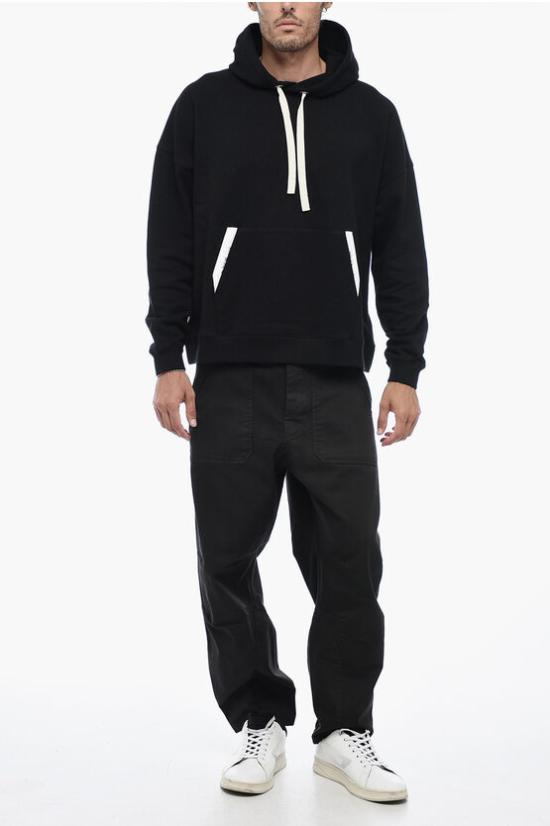  팜앤젤스 후드 티셔츠 PMBB126E23FLE0021003 Black - PALM ANGELS