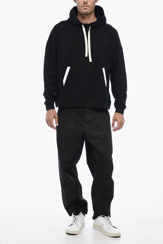  팜앤젤스 후드 티셔츠 PMBB126E23FLE0021003 Black - PALM ANGELS