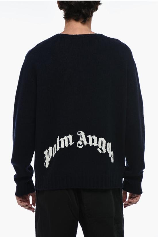  팜앤젤스 터틀넥 PMHE027C99KNI001 4601 Blue - PALM ANGELS