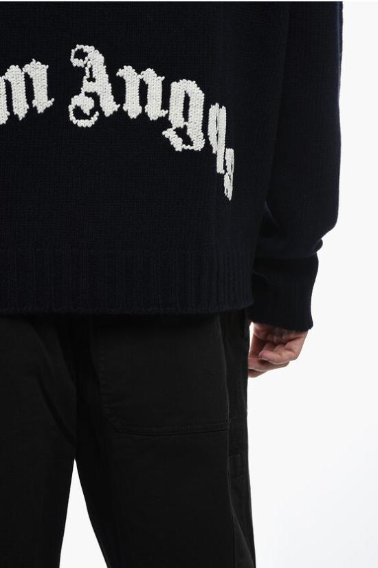  팜앤젤스 터틀넥 PMHE027C99KNI001 4601 Blue - PALM ANGELS