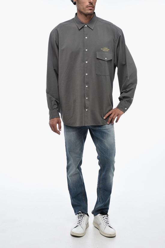  제이프레스 긴팔 셔츠 HSOASS0070CO 004 Gray - J.PRESS
