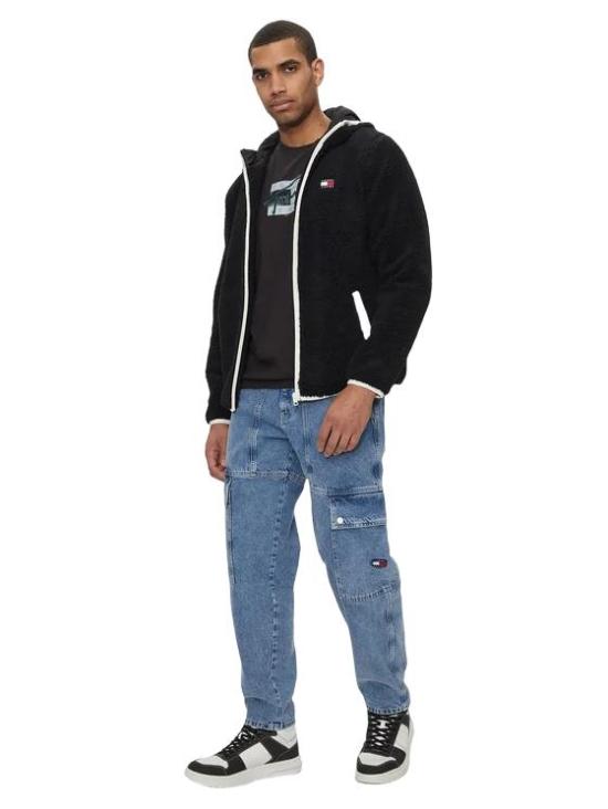  토미진 자켓 DM0DM19224 BDS NERO BLACK - TOMMY JEANS