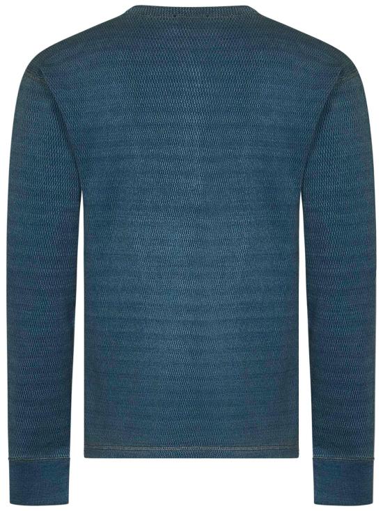 25FW 랄프 로렌 긴팔 티셔츠 782658321 001 BLUE - RALPH LAUREN