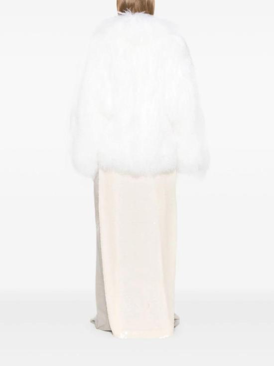 24FW 디 아티코 자켓 248WCB44FUR2 001 WHITE - THE ATTICO