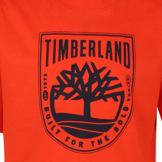 24FW [키즈] 팀버랜드 티셔츠 T60291 98G RED - TIMBERLAND