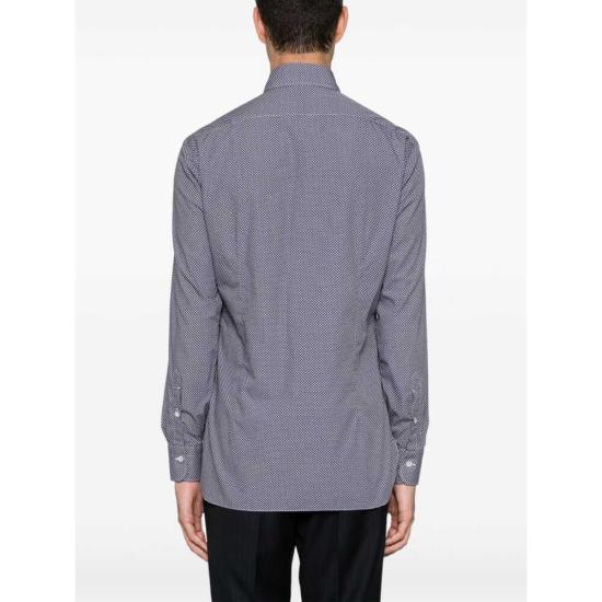  발바 긴팔 셔츠 44009 U K1U13P01 0002 BLUE WHITE - BARBA