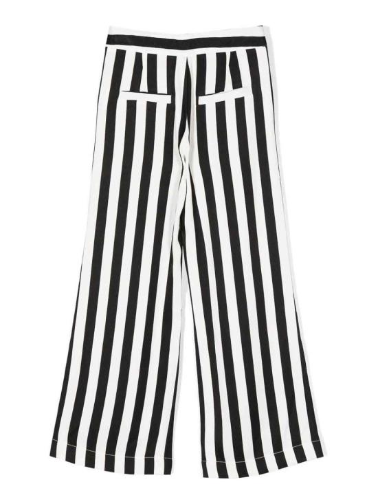 24FW 모스키노 / 주니어 스트레이트 팬츠 HDP05NN0Z9483539 Black BPG - MOSCHINO