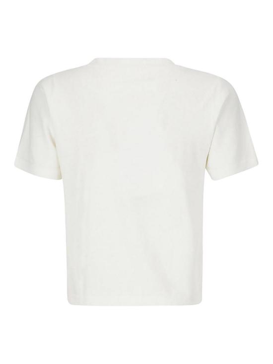 25FW 익스트림캐시미어 반팔 티셔츠 N267TINA149 Cream - EXTREME CASHMERE