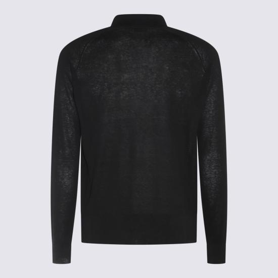  피아젠차 가디건 1091989F37753 Black - PIACENZA 1733