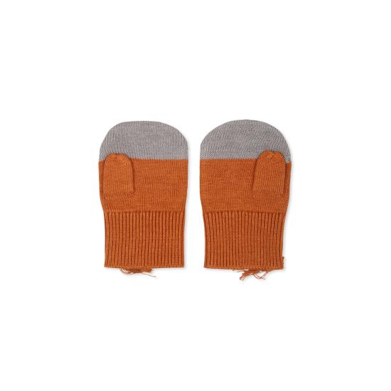 24FW [키즈] 스텔라 맥카트니 장갑 TV0P79 Z1528 317 BROWN - STELLA MCCARTNEY