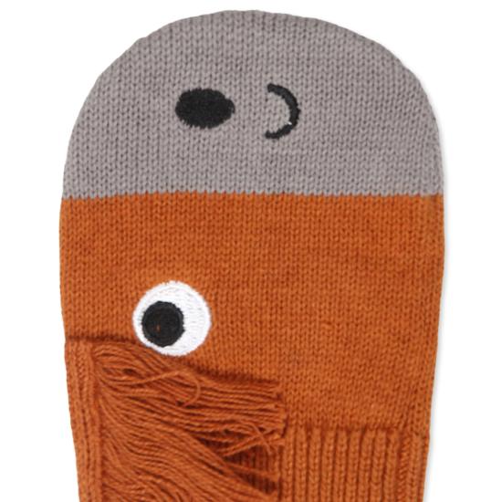 24FW [키즈] 스텔라 맥카트니 장갑 TV0P79 Z1528 317 BROWN - STELLA MCCARTNEY