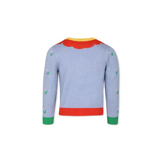 24FW [키즈] 스텔라 맥카트니 가디건 TV9A20 Z1528 999 LIGHT BLUE - STELLA MCCARTNEY