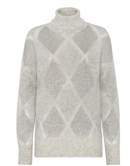 24FW 브루넬로 쿠치넬리 터틀넥 MCM518803 CXL37 - BRUNELLO CUCINELLI