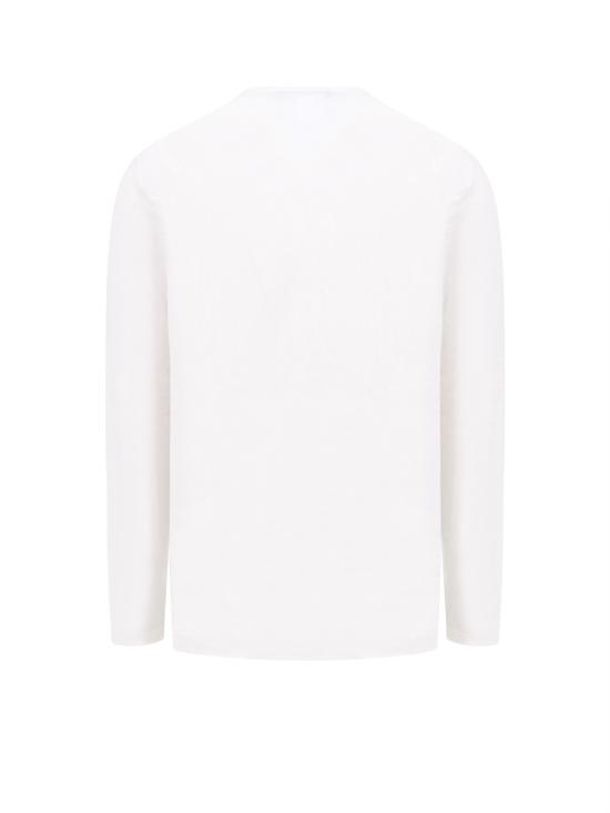 24FW 베르사체 긴팔 티셔츠 AUU010071A10011 A1001 White - VERSACE