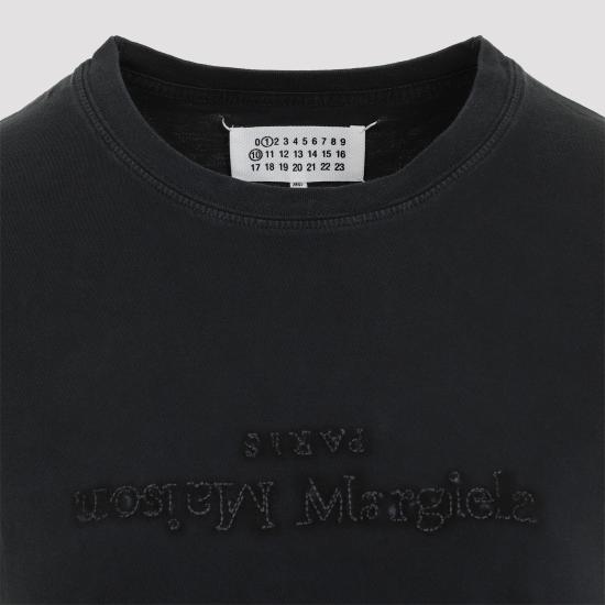 24FW 마르지엘라 반팔 티셔츠 S51GC0533 S20079 960 VINTAGE BLACK - MAISON MARGIELA