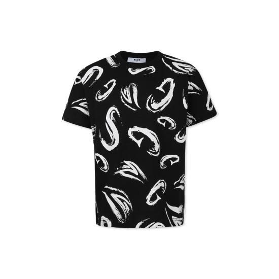  [키즈] 엠에스지엠 티셔츠 S4MSJBTH247 NERO BLACK