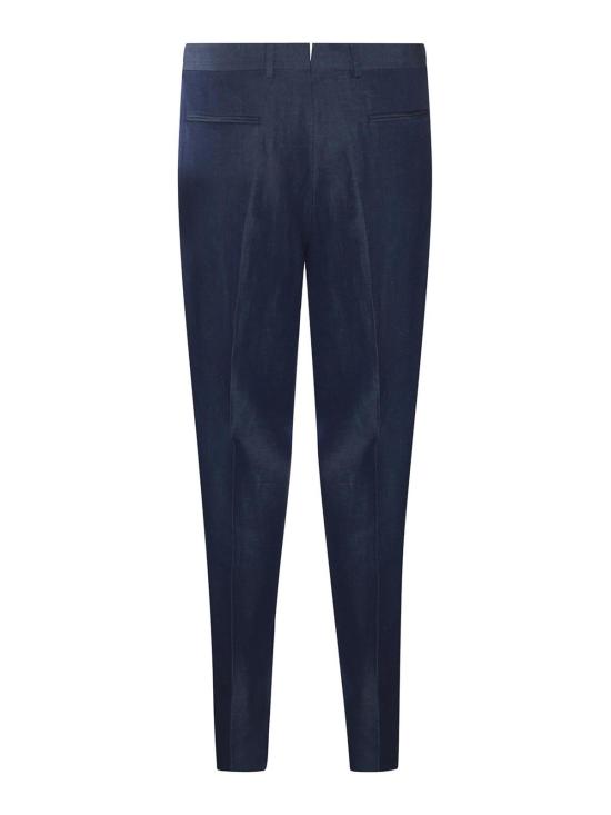  에르메네질도제냐 스트레이트 팬츠 776F01A775PM12 Blue - ERMENEGILDO ZEGNA