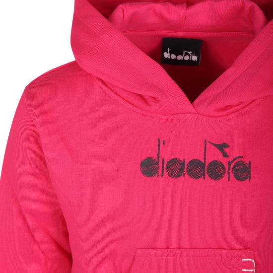  [주니어] 디아도라 헤리티지 트레이닝 상의 F3DIBGHS153 044 FUCHSIA - DIADORA HERITAGE