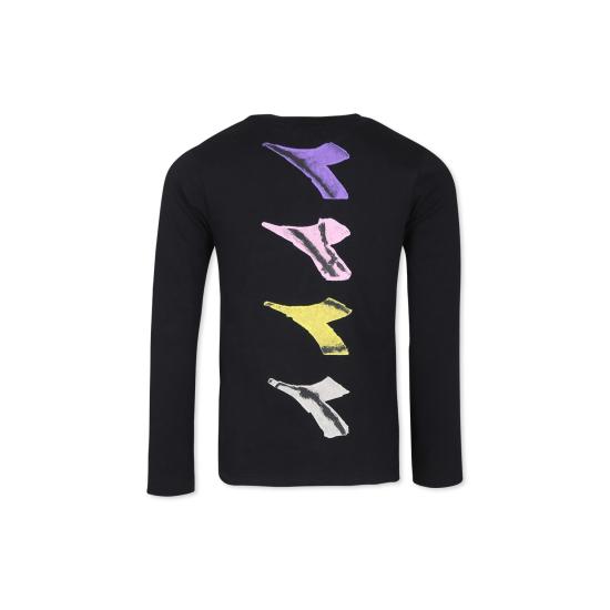  [키즈] 디아도라 헤리티지 티셔츠 F3DIBGTH175 110 BLACK - DIADORA HERITAGE