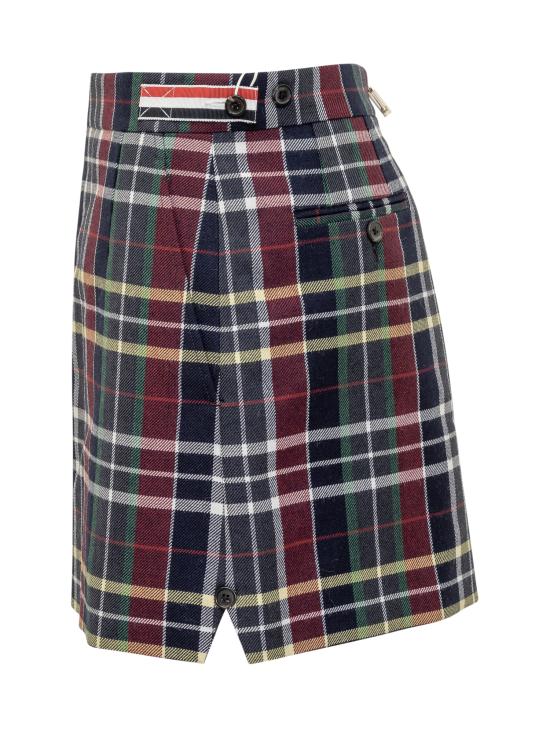 24FW 톰브라운 숏 스커트 FGCA04AF0651 996 SEASONAL MULTI - THOM BROWNE