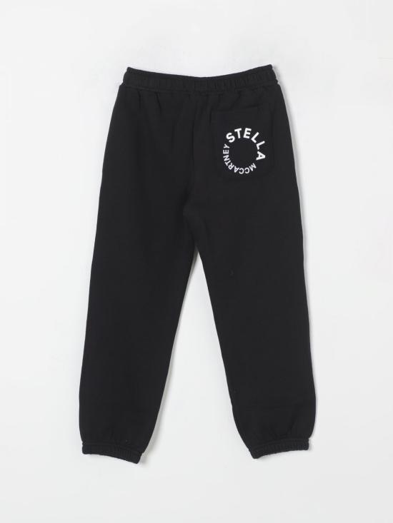 25FW [키즈] 스텔라 맥카트니 트레이닝/조거 팬츠 TV6P30Z0453 930 Black - STELLA MCCARTNEY