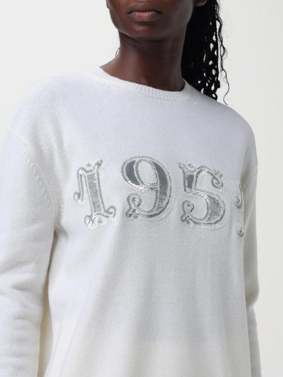 25FW 막스마라 스웨터 2421366222600 044 Yellow Cream - MAX MARA