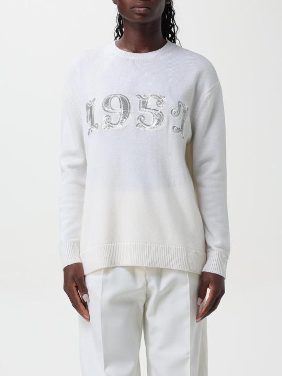 25FW 막스마라 스웨터 2421366222600 044 Yellow Cream