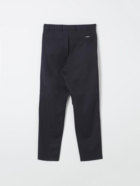 24FW [키즈] 발망 스트레이트 팬츠 BV6S00I0196 621 Blue - BALMAIN