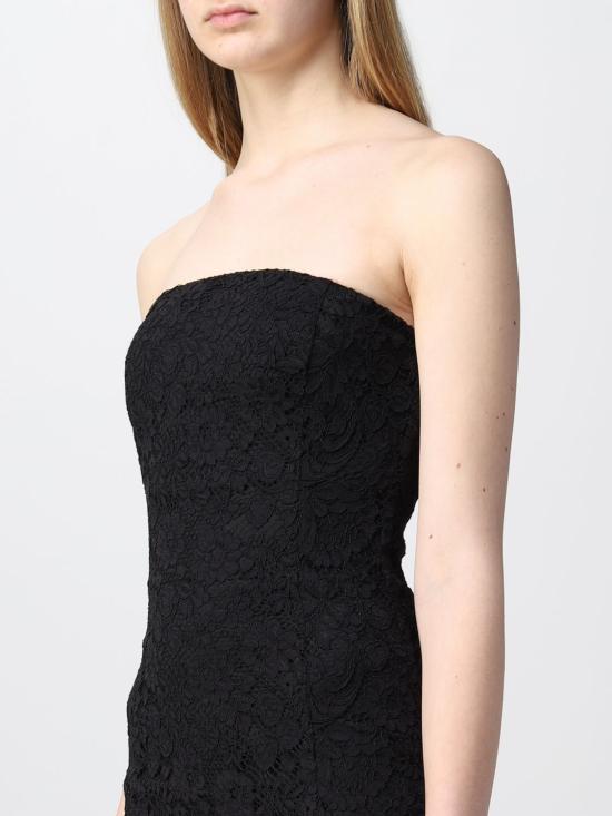  핑코 미디 원피스 100093A0GV Z99 Black - PINKO