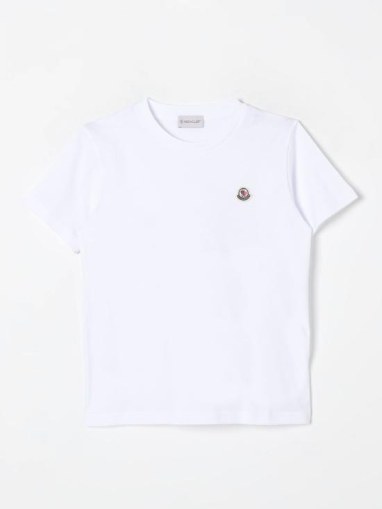 25FW [키즈] 몽클레어 티셔츠 8C0000783907 001 White