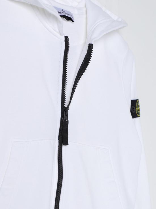 25FW [키즈] 스톤 아일랜드 자켓 60740 V0001 White - STONE ISLAND