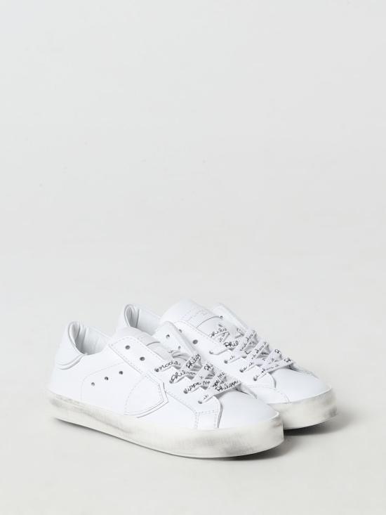 25FW [키즈] 필립모델 스니커즈 75173 5 White - PHILIPPE MODEL