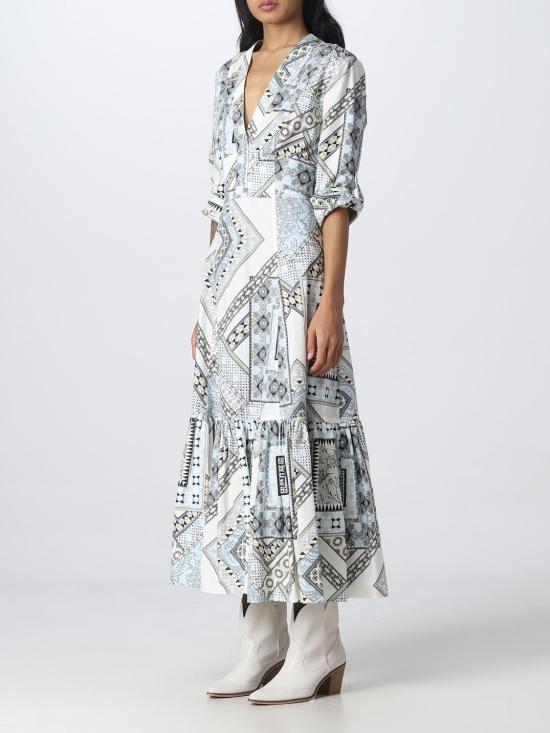  에트로 롱 원피스 123184599 0250 Red - ETRO