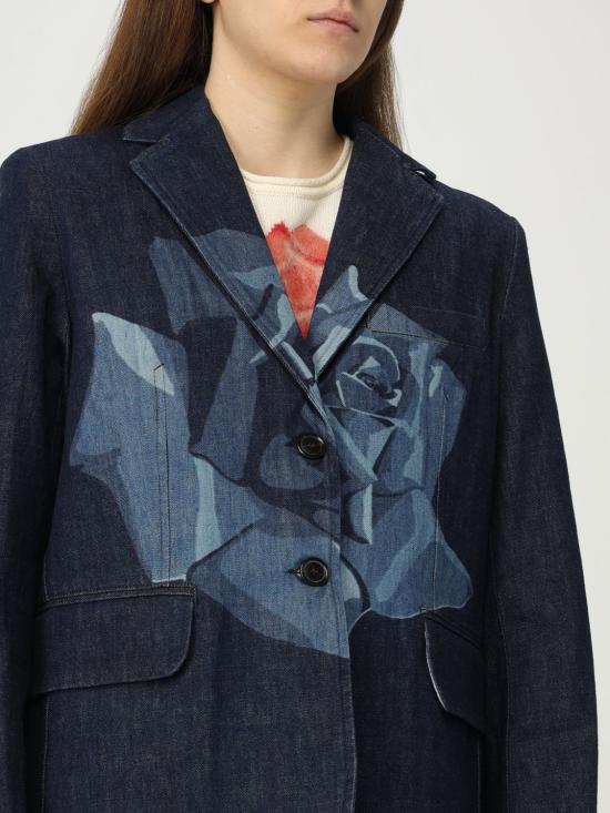  겐조 데님 자켓 FE52DV2446B7 DM Blue - KENZO