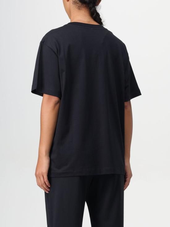 24FW 모스키노 반팔 티셔츠 07078237 1555 Black - MOSCHINO