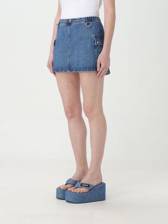 25FW 코페르니 데님 스커트 COPJ49202 WASBLU Blue - COPERNI