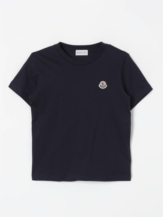 25FW [키즈] 몽클레어 티셔츠 8C0000783907 742 Blue