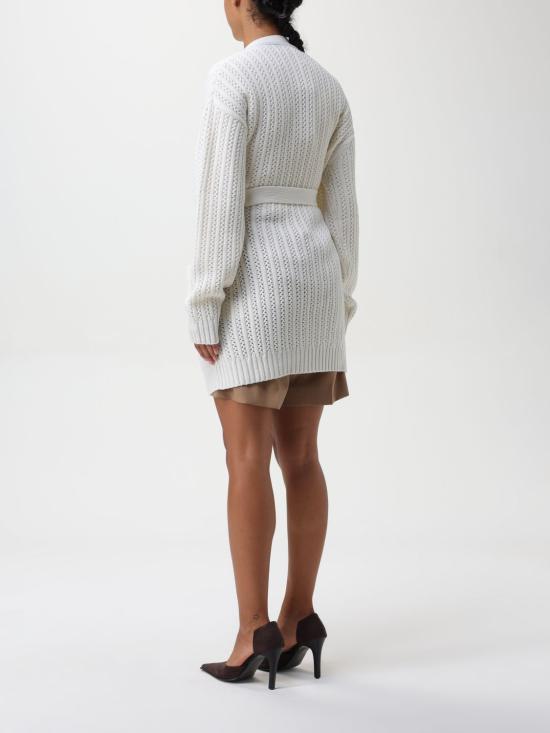 24FW 막스마라 가디건 2421346011600 001 Yellow Cream - MAX MARA