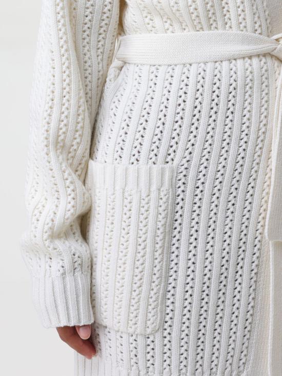 24FW 막스마라 가디건 2421346011600 001 Yellow Cream - MAX MARA