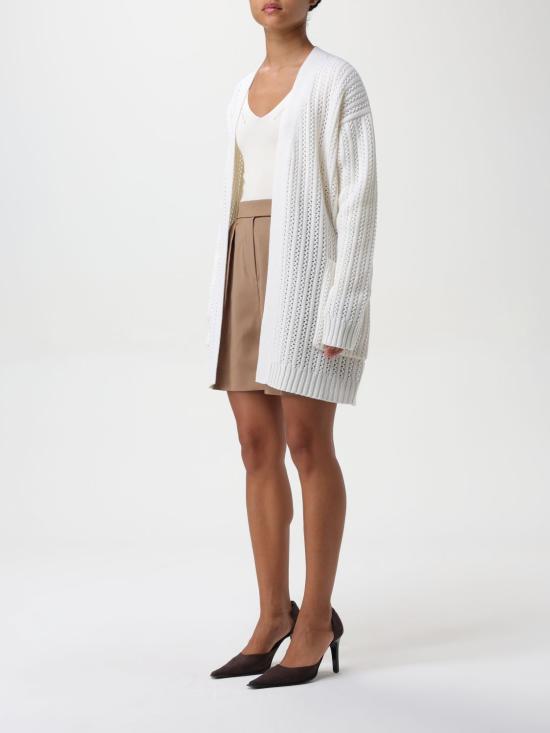 24FW 막스마라 가디건 2421346011600 001 Yellow Cream - MAX MARA