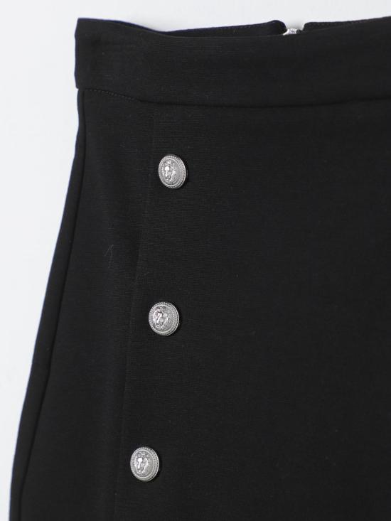 25FW [키즈] 발망 스커트 BV7A34J0371 930 Black - BALMAIN