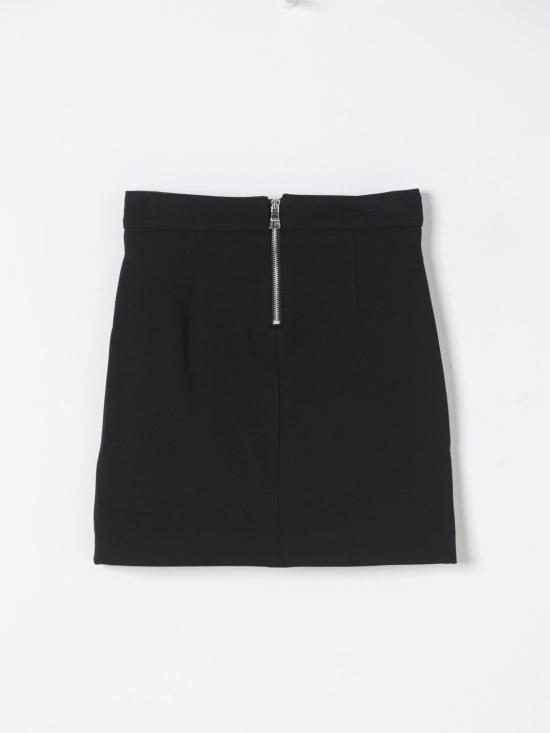 25FW [키즈] 발망 스커트 BV7A34J0371 930 Black - BALMAIN