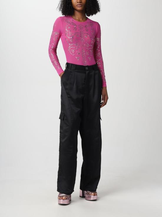  Koche' 스트레이트 팬츠 SK3KA0050S76737 900 Black - KOCHÉ