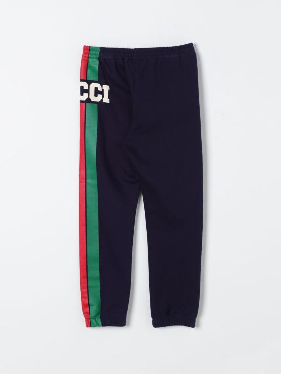 24FW [키즈] 구찌 트레이닝/조거 팬츠 791862XJGOF 4392 Blue - GUCCI