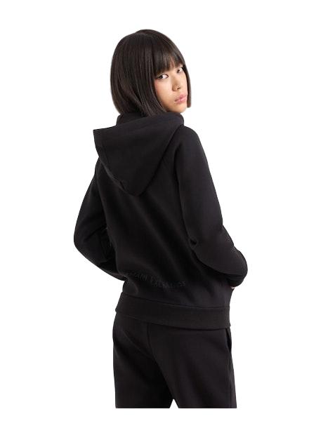  알마니 후드 티셔츠 6DYM57 1200 NERO BLACK - ARMANI