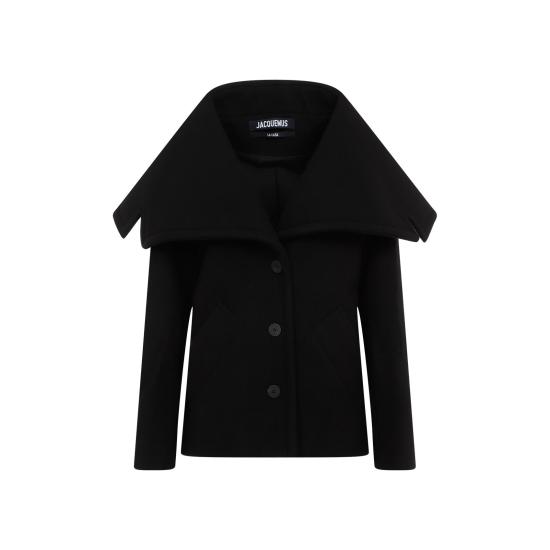 24FW 자크뮈스 코트 243CO077 1614 990 BLACK