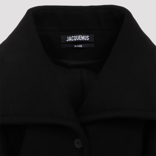 24FW 자크뮈스 코트 243CO077 1614 990 BLACK - JACQUEMUS