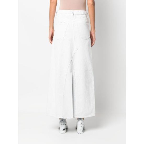 24FW 마르지엘라 롱 스커트 S30561 SI0MA0003 967 WHITE - MAISON MARGIELA