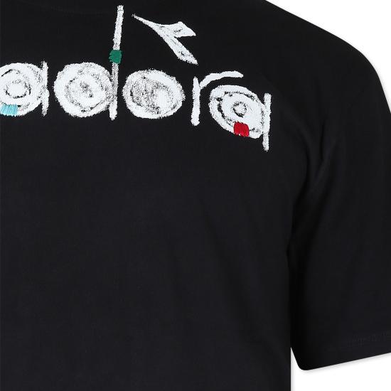  [키즈] 디아도라 헤리티지 티셔츠 S4DIJUTH040 110 BLACK - DIADORA HERITAGE