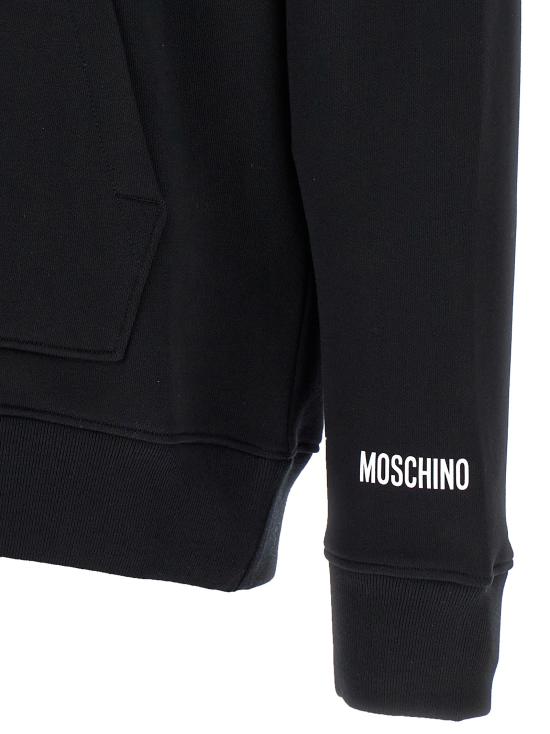 25FW 모스키노 긴팔 티셔츠 A170754283555 Black - MOSCHINO